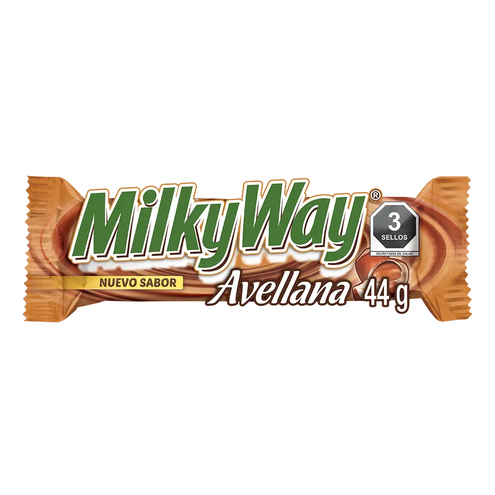 Barra De Chocolate Avellana Milky Way 44 g