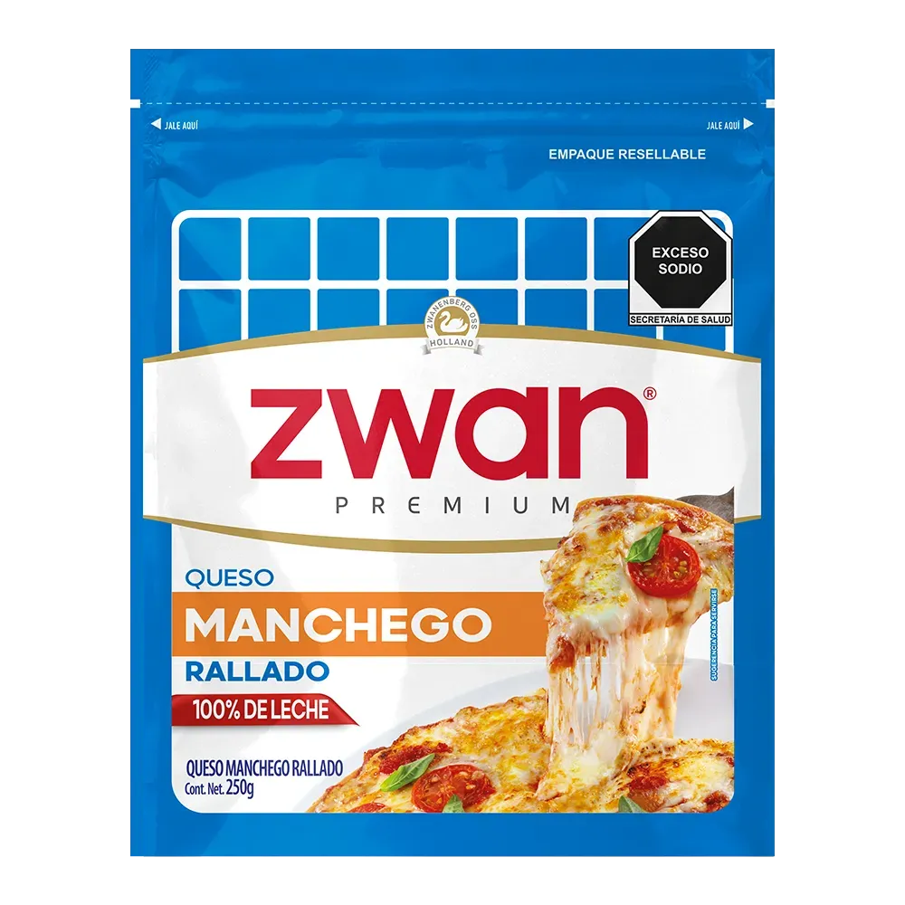 Queso Manchego Rallado Zwan 250 g