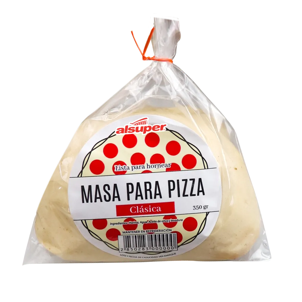 MASA PARA PIZZA GOURMET ALSUPER 1 PIEZA