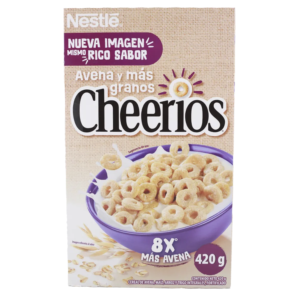Cereal Cheerios Avena Y Granos Nestle 420 g