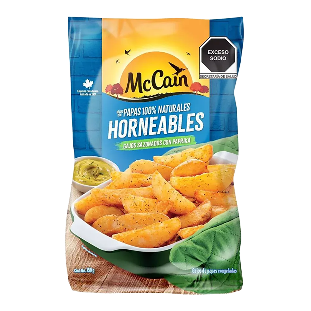 Papas Gajos Sazonados Mccain 750 g