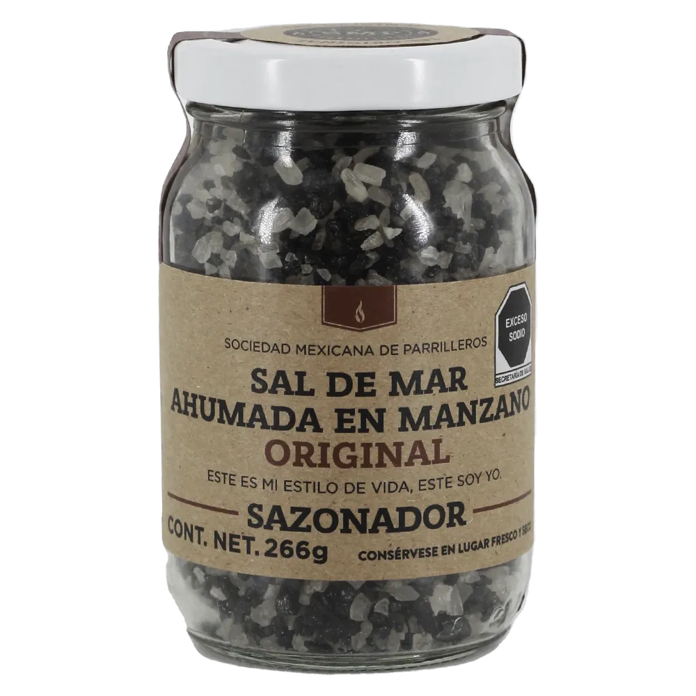 Sal De Mar Ahumada En Manzano Original Smp 266 g