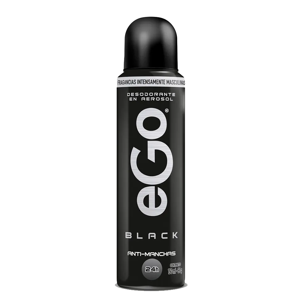 Desodorante Aerosol Black Ego 150 Ml