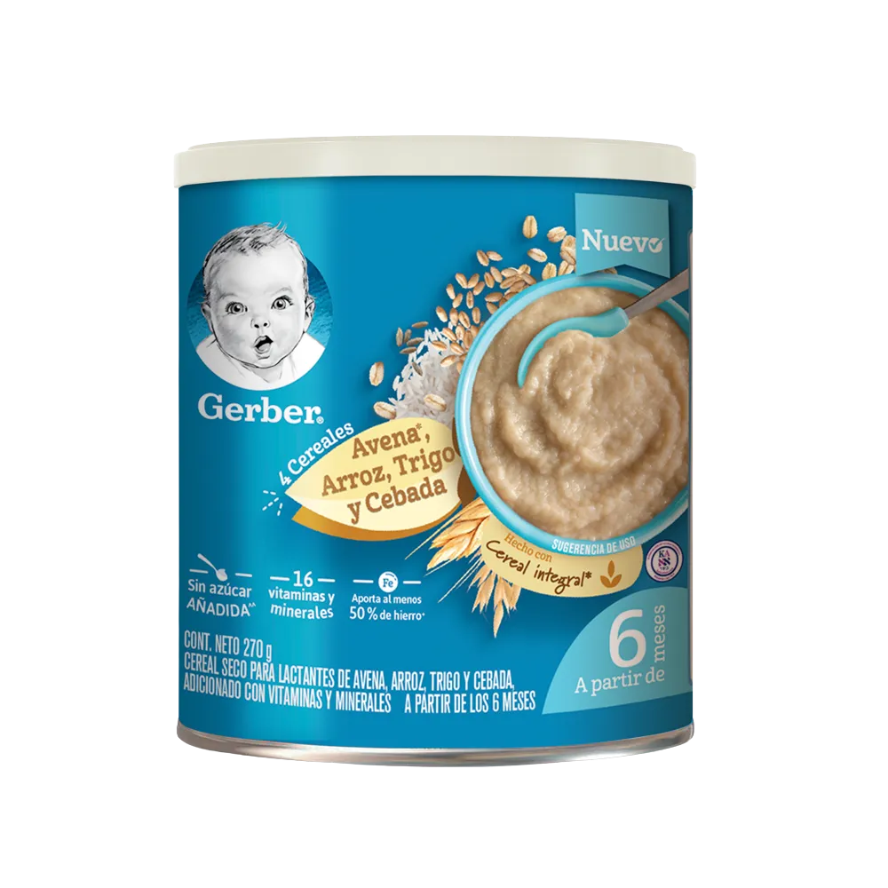 Cereal Avena Arroz Trigo Cebada   270G