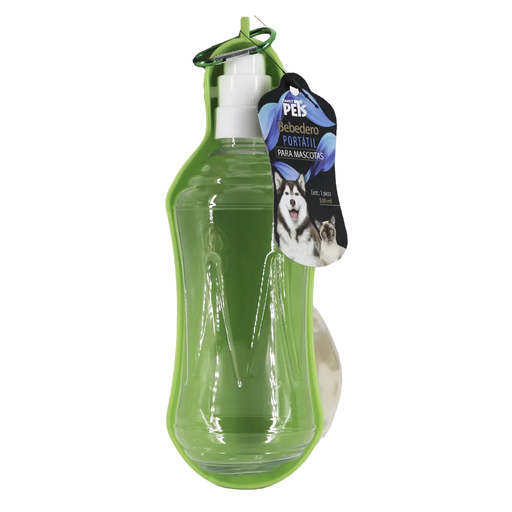 Bebedero Portatil Para Mascota 500 Ml Fancy Pets 1 Pza
