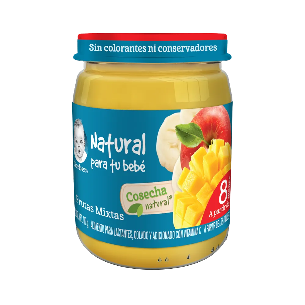 Gerber tercer etapa Frutas mixtas   170G