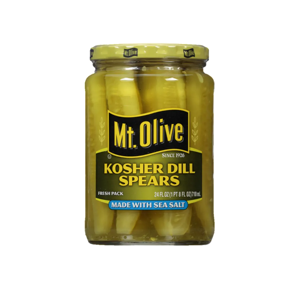 Pepinillos Spears Kosher Con Sal Marina Mt Olive 24 oz