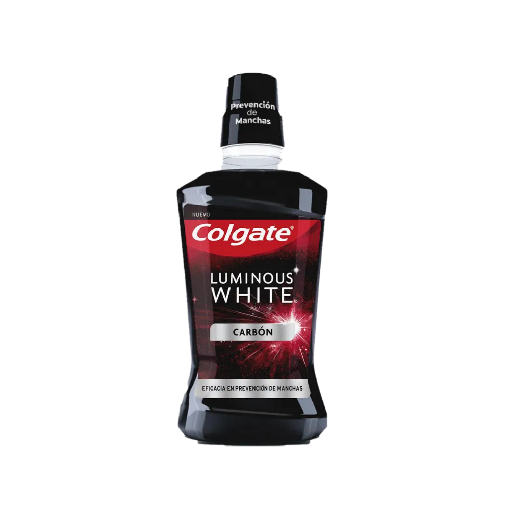 Enjuague Bucal Luminous White Carbon Luminous White 500 Ml