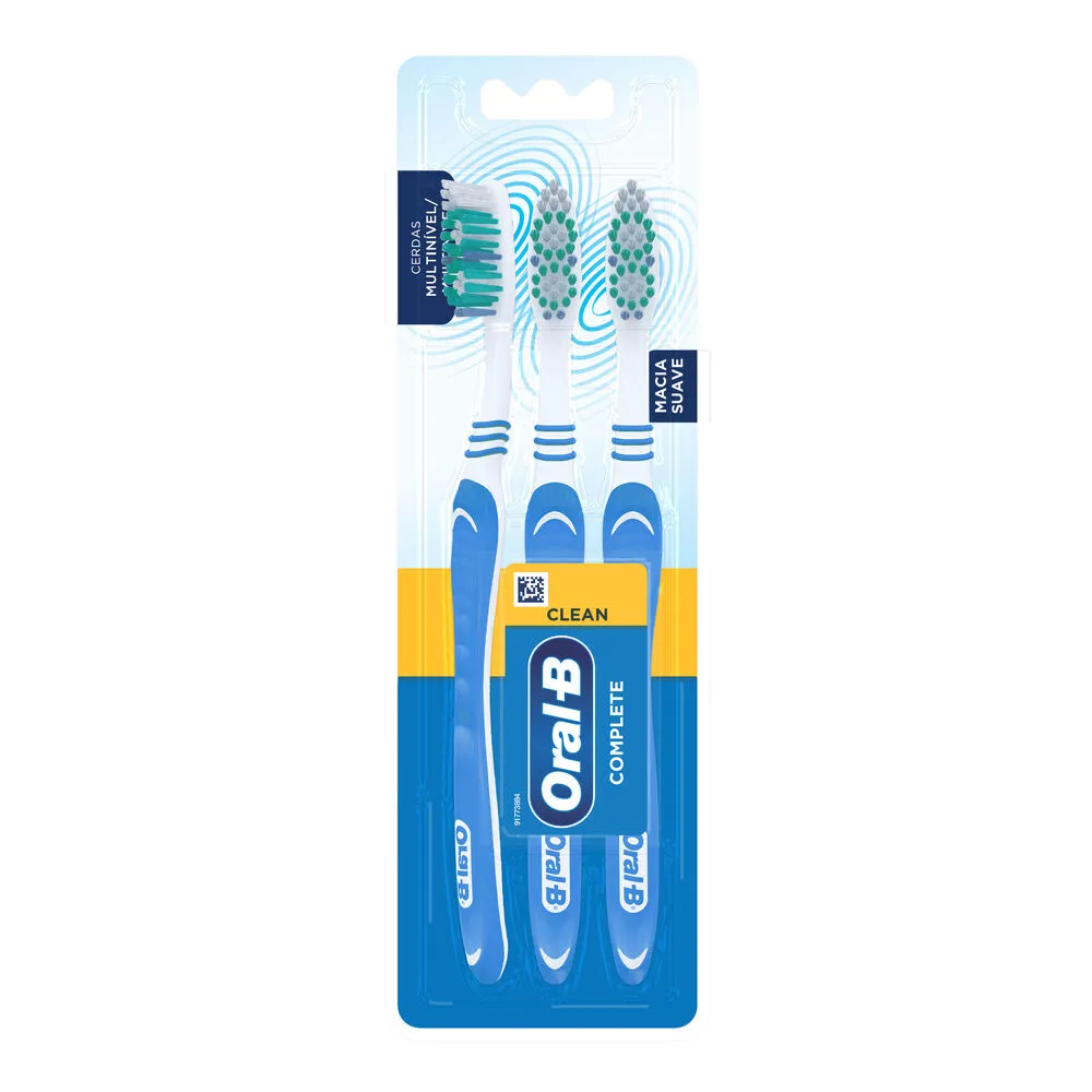 Cepillo Dental 3 Pack Complete Oral B 3 Pza