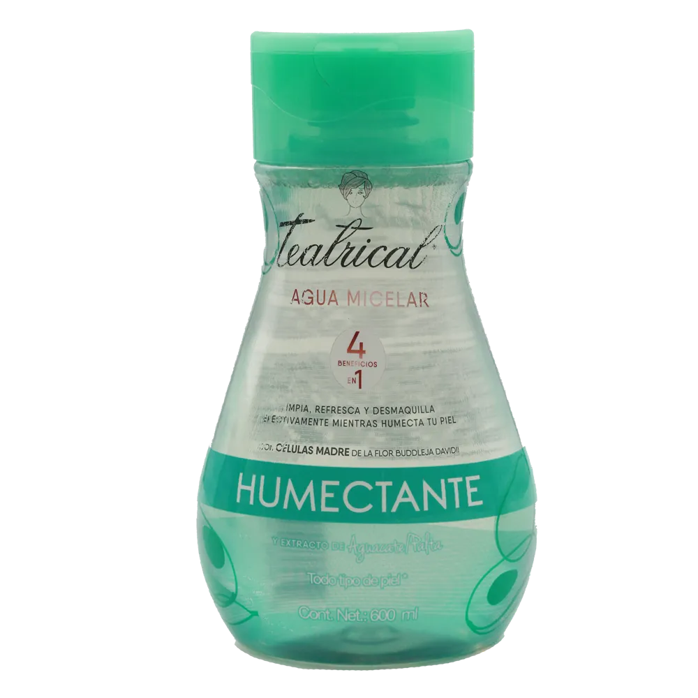 Agua Micelar Humectante Teatrical 600 Ml