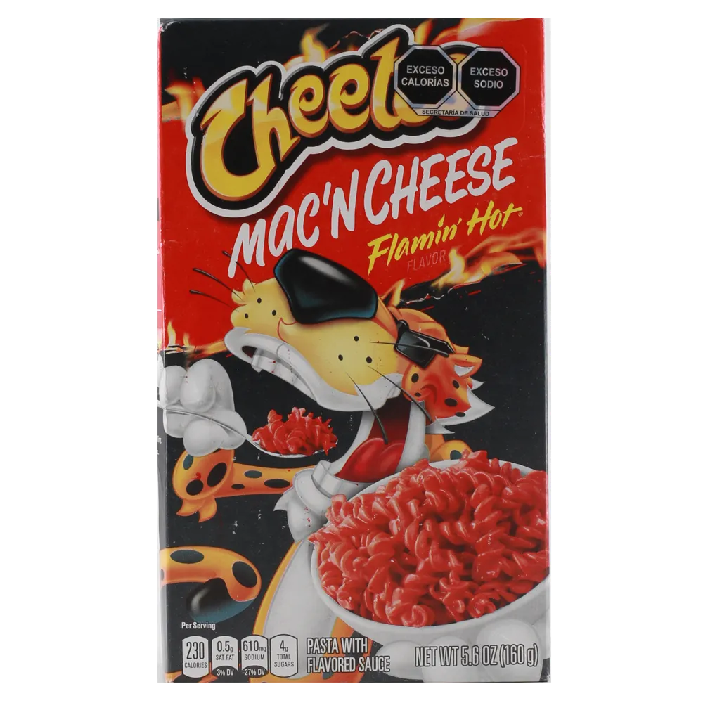 Mac N Cheese Flamin Hot Cheetos 5.6 oz