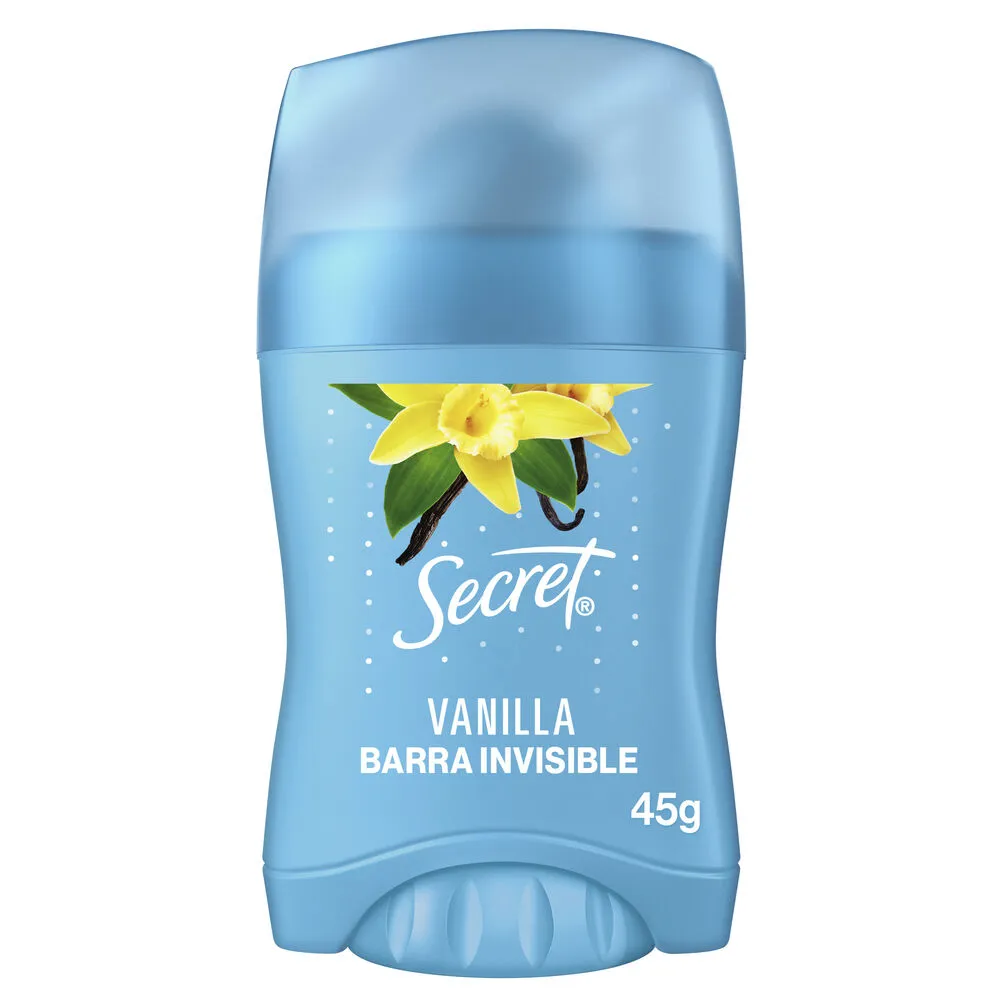Antitranspirante Barra Vainilla Secret 45 g
