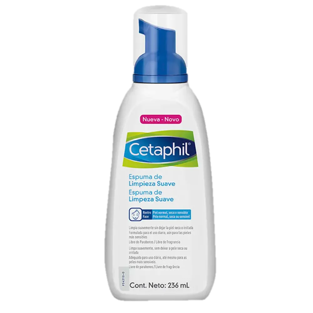 Espuma De Limpieza Piel Normal Cetaphil 236 Ml