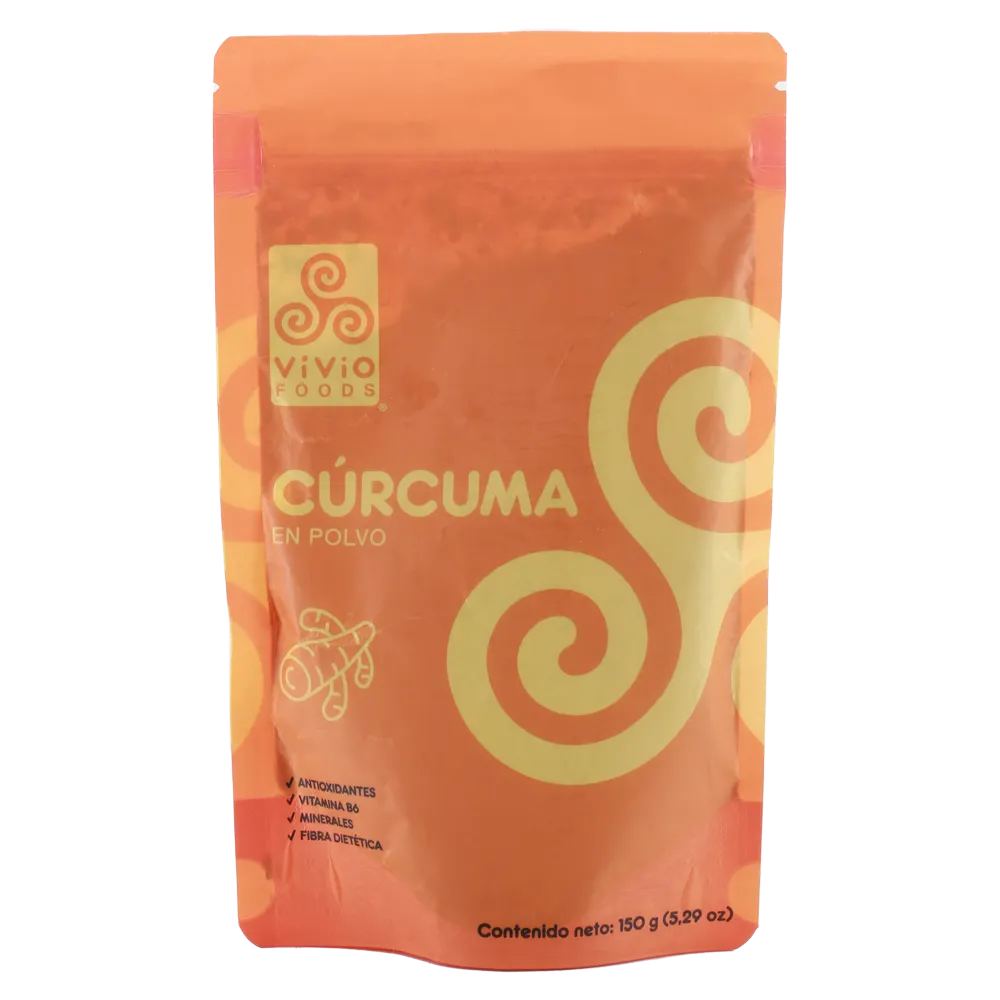CURCUMA EN POLVO VIVIO FOODS 150 GRAMOS