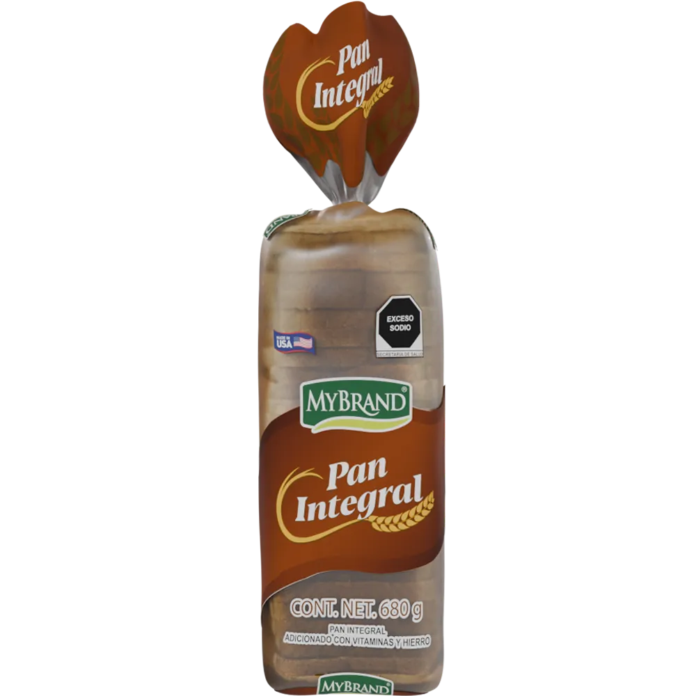 Pan Integral Mybrand 680 g