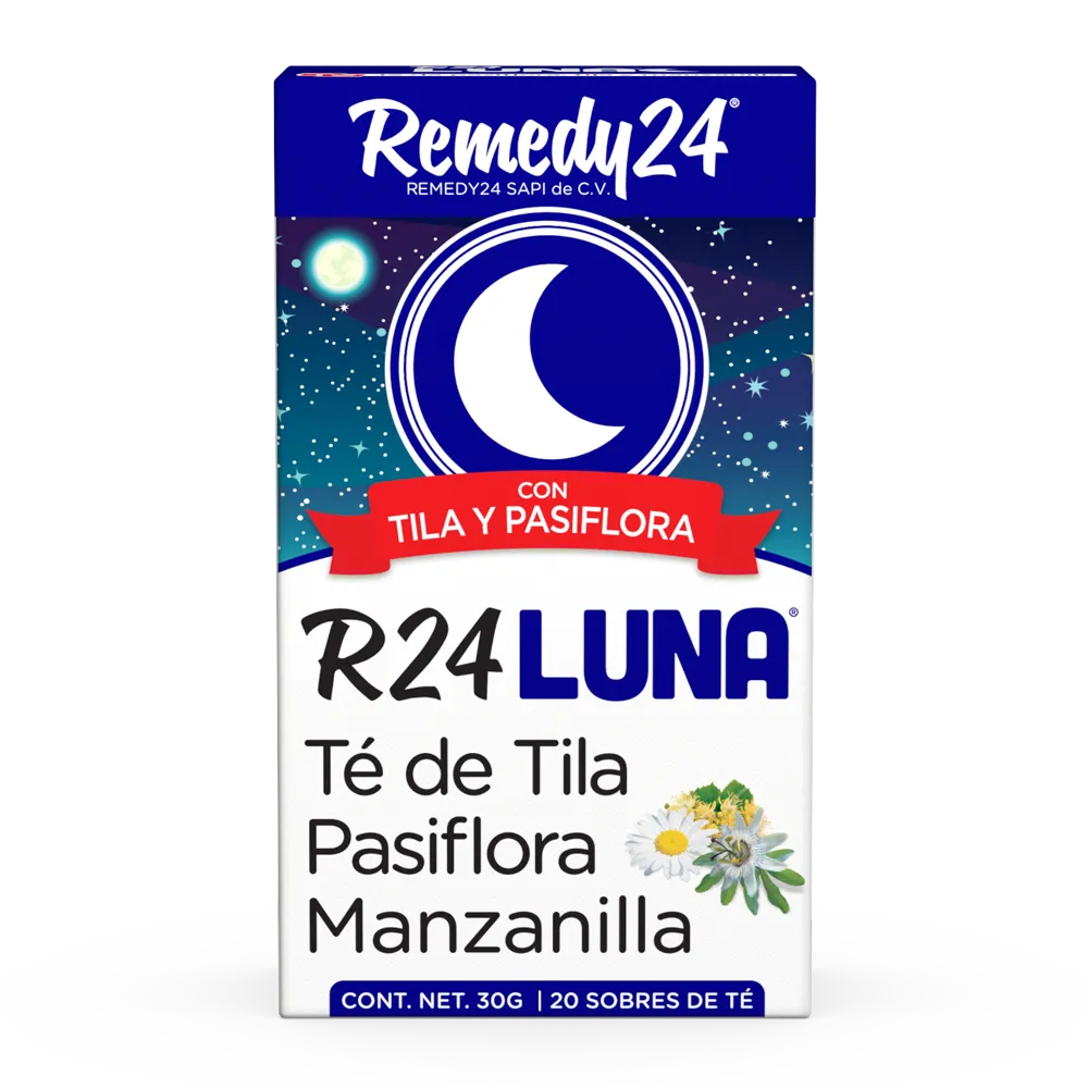 Te De Tila Pasiflora Y Manzanilla Remedy 24 30 Gr