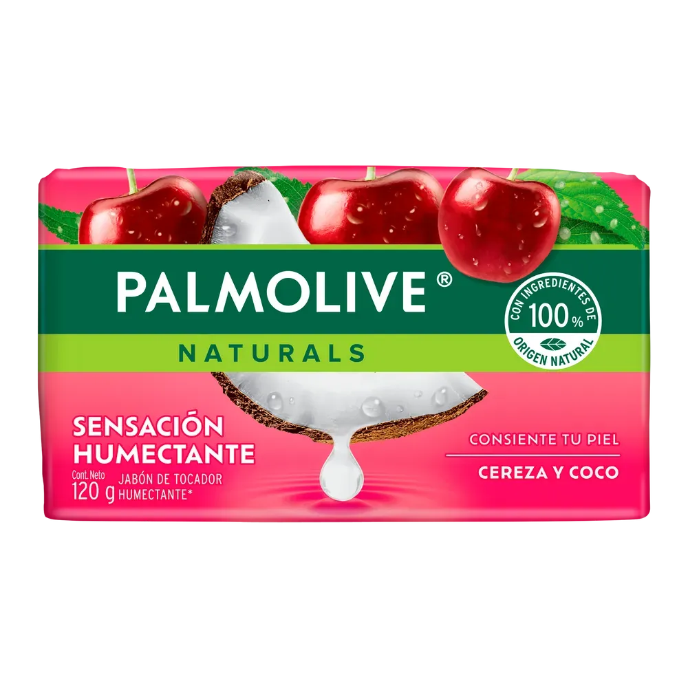Jabon Barra Cereza Y Coco Palmolive 120 g