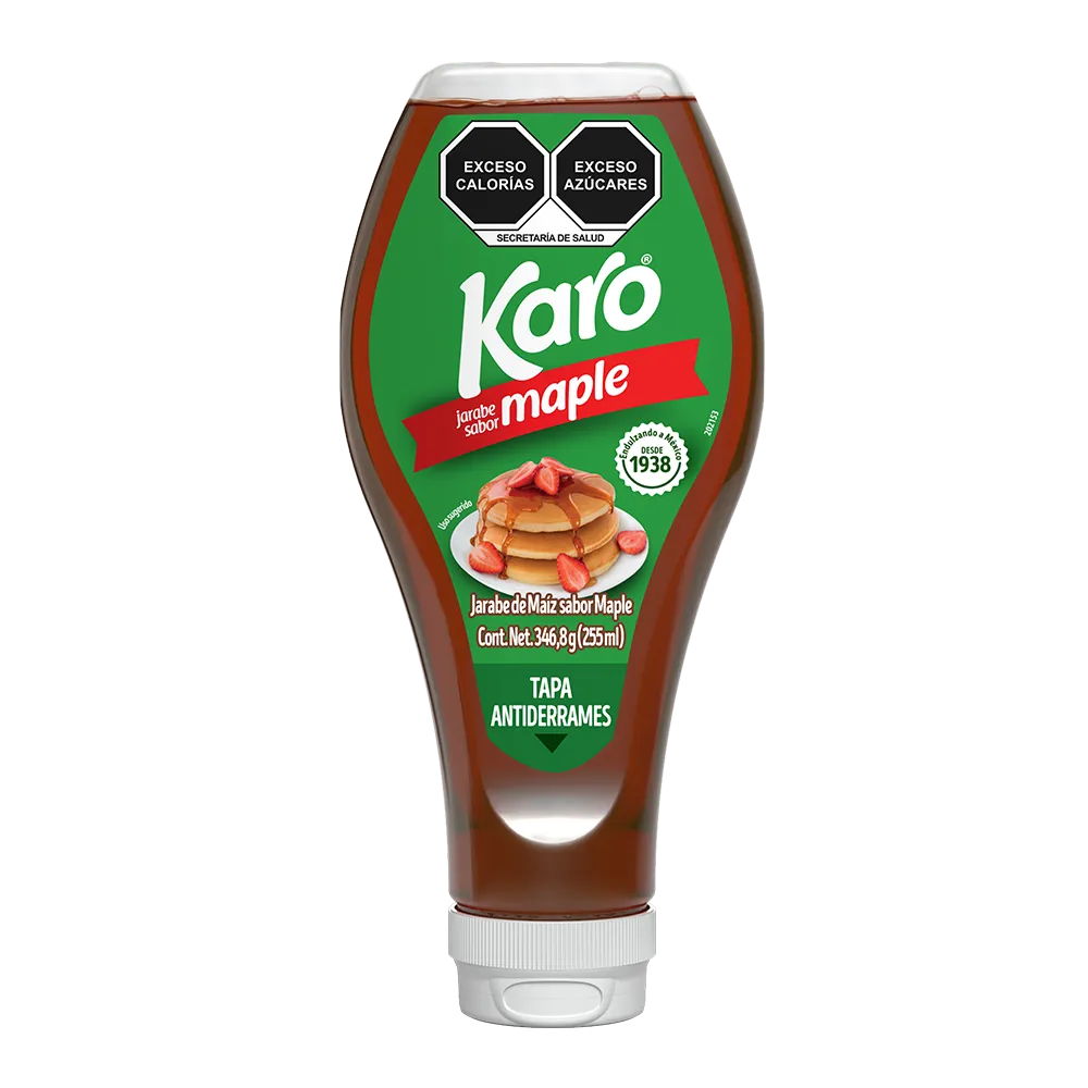 Jarabe De Maiz Sabor Maple Karo 255 Ml