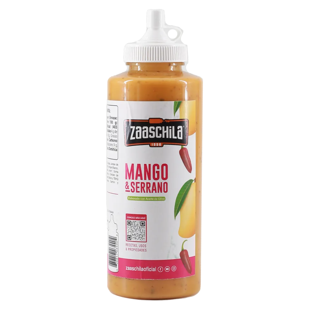 Vinagreta De Mango Y Serrano Zaaschila 440 Gr