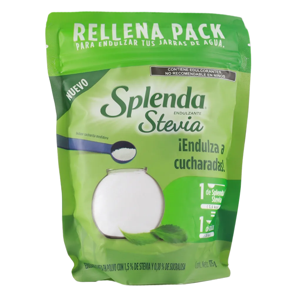 Endulzante Con Stevia Splenda 175 Gr