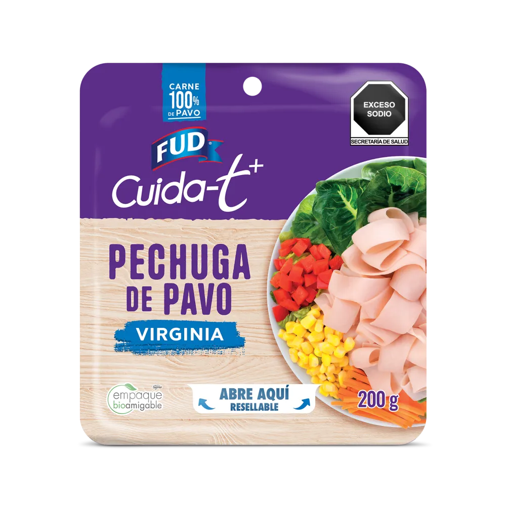 Pechuga De Pavo Virginia Fud 200 Gr