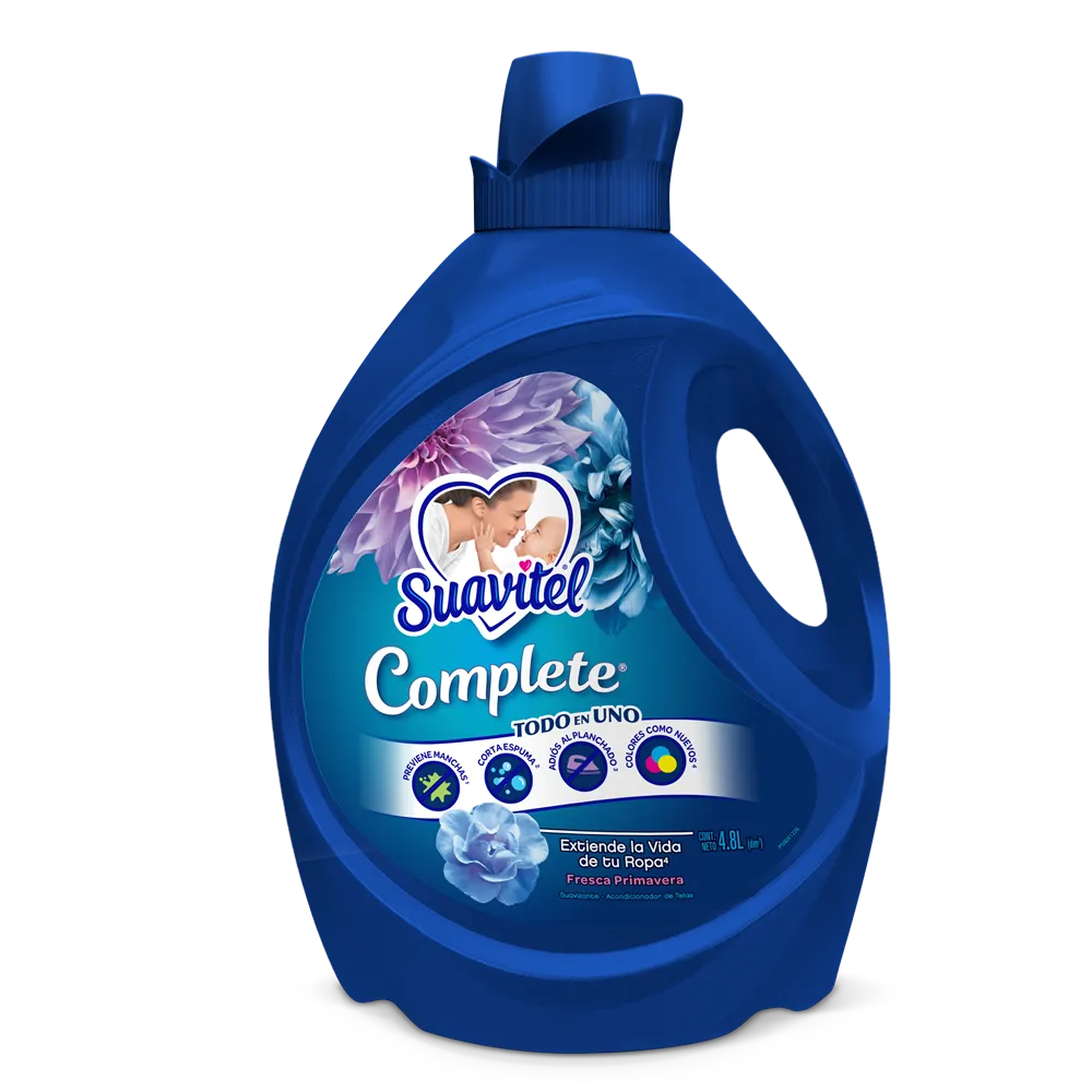 Suavizante Complete fresca primavera Suavitel 4.8 lt