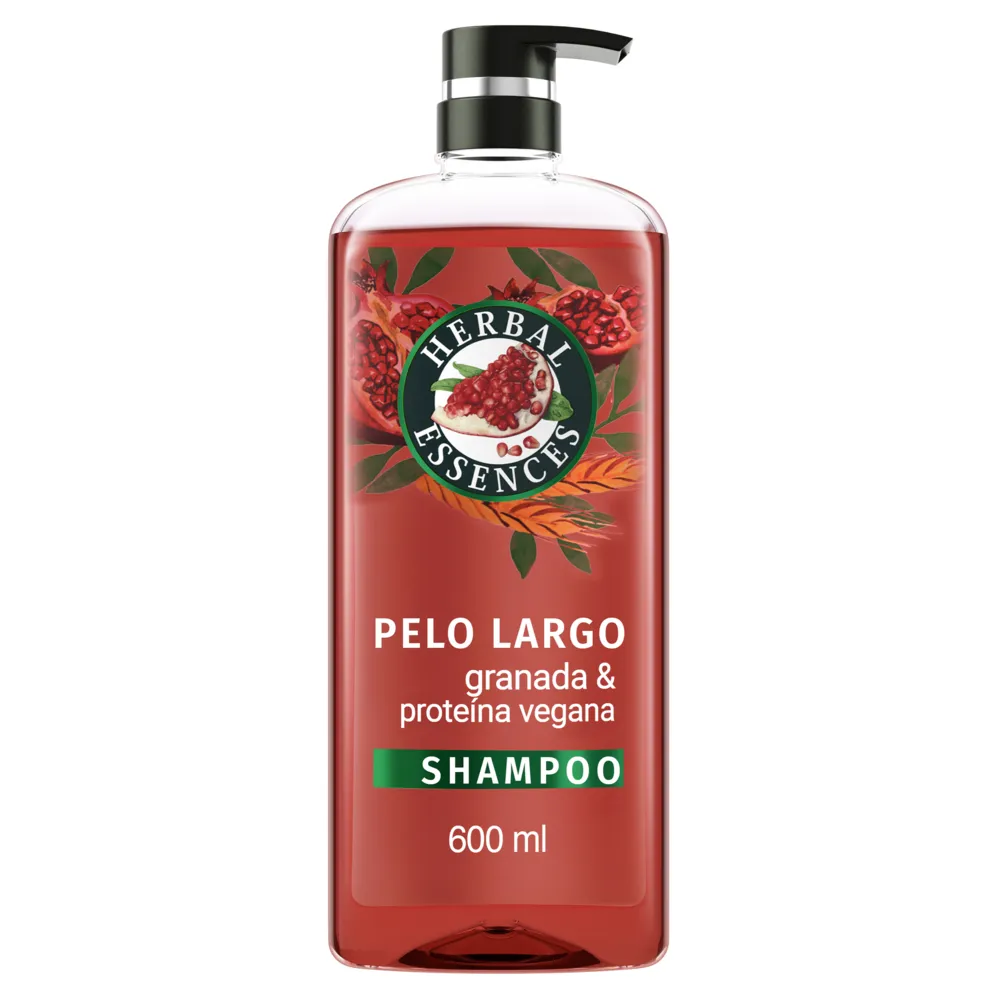 Shampoo Granada Y Proteina V Herbal Essences 600 Ml