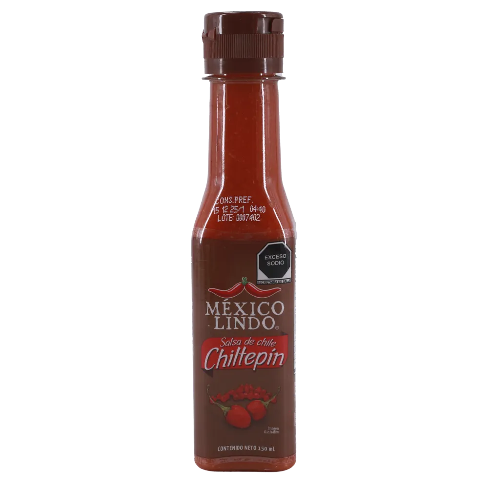 Salsa Picante Chiltepin Mexico Lindo 150 Ml