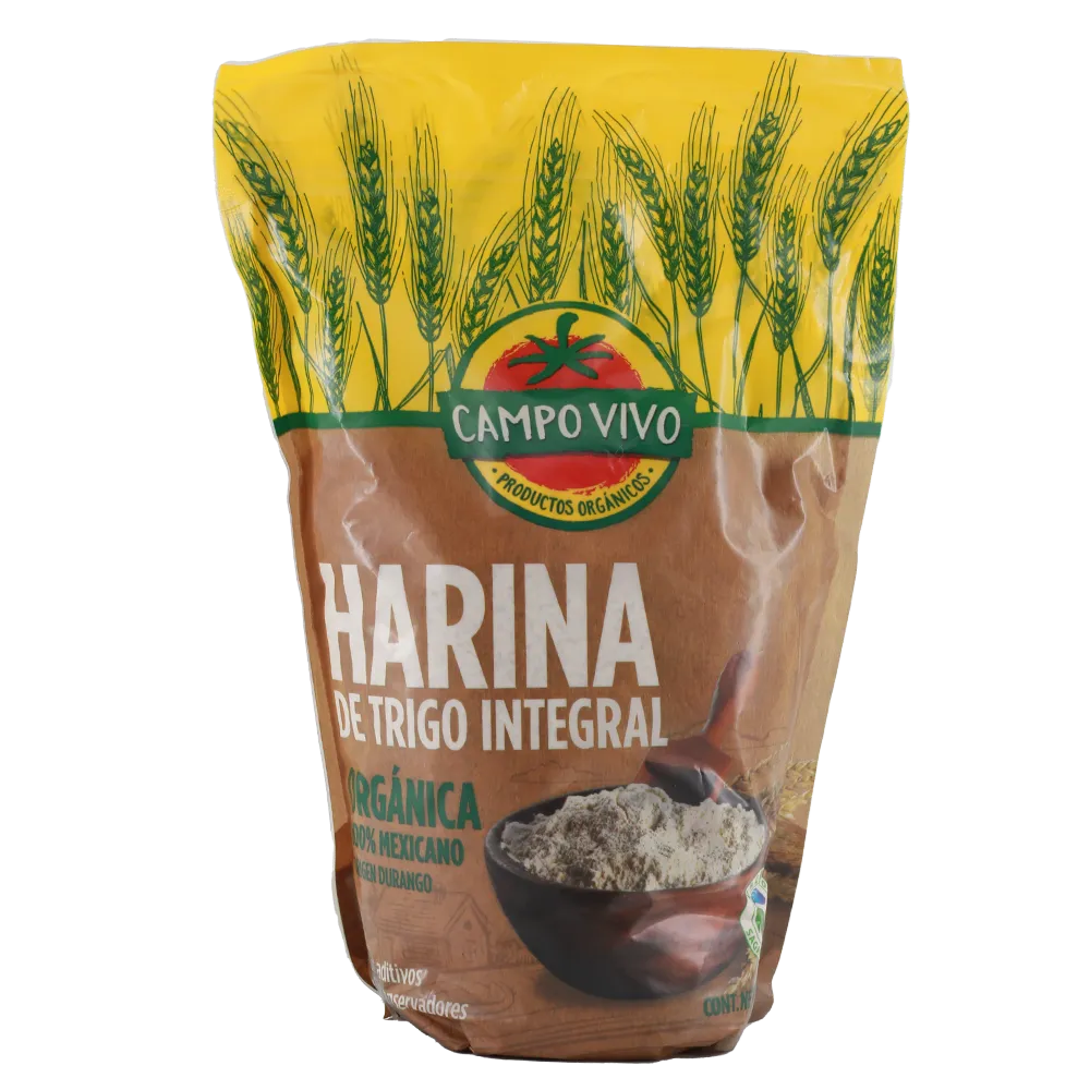 Harina Integral De Trigo Campo Vivo 800 g