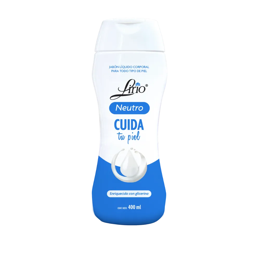 Jabon Liquido Corporal Neutro Lirio 400 Ml