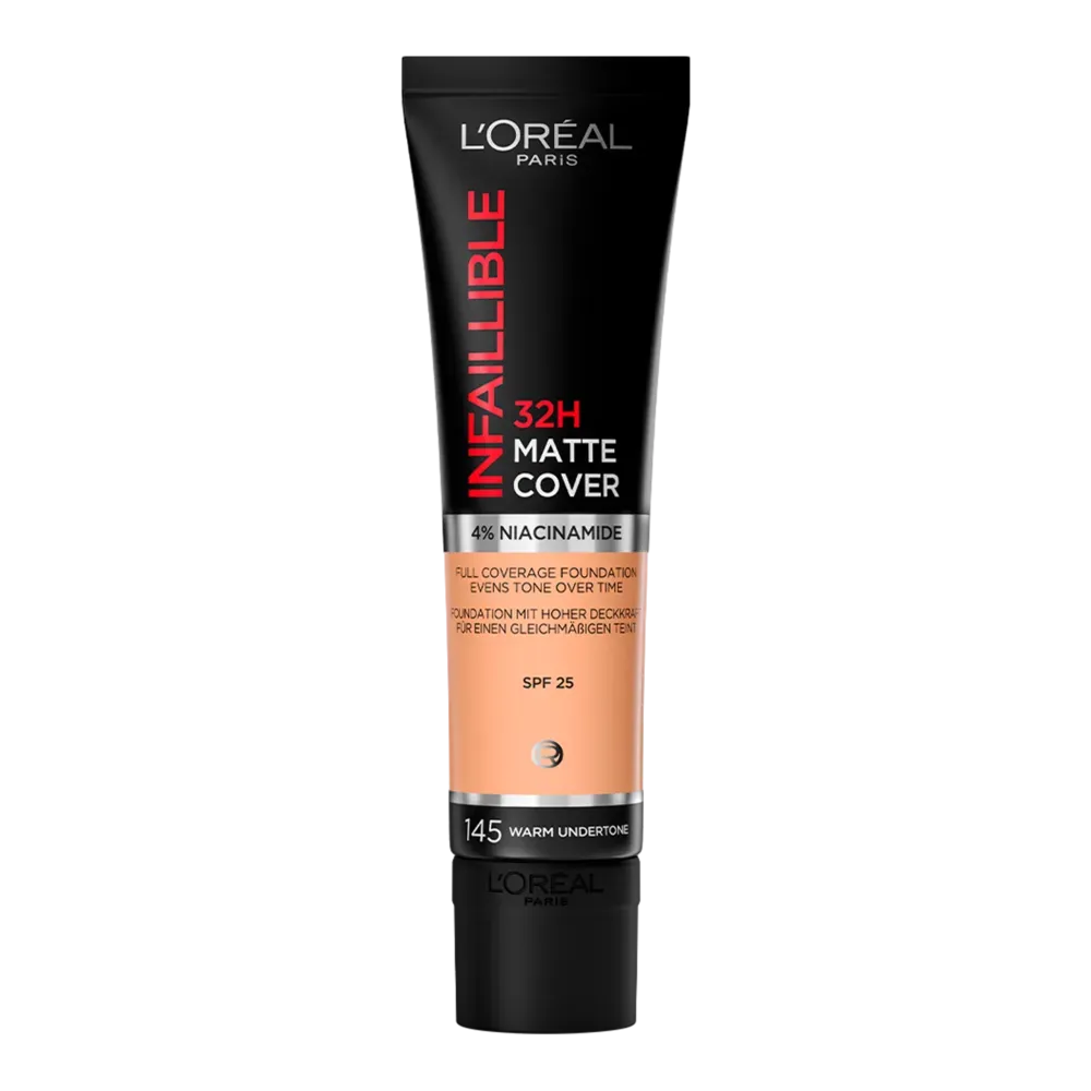 Maquillaje Infallible 32 H Matte Cover 145 Beige Loreal 30 Ml