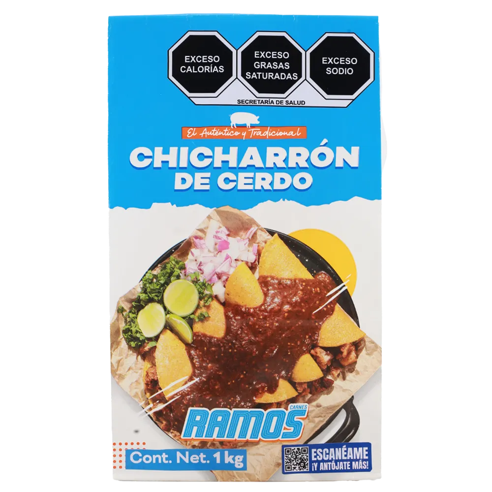 Chicharron De Cerdo Carnes Ramos 1 Kg