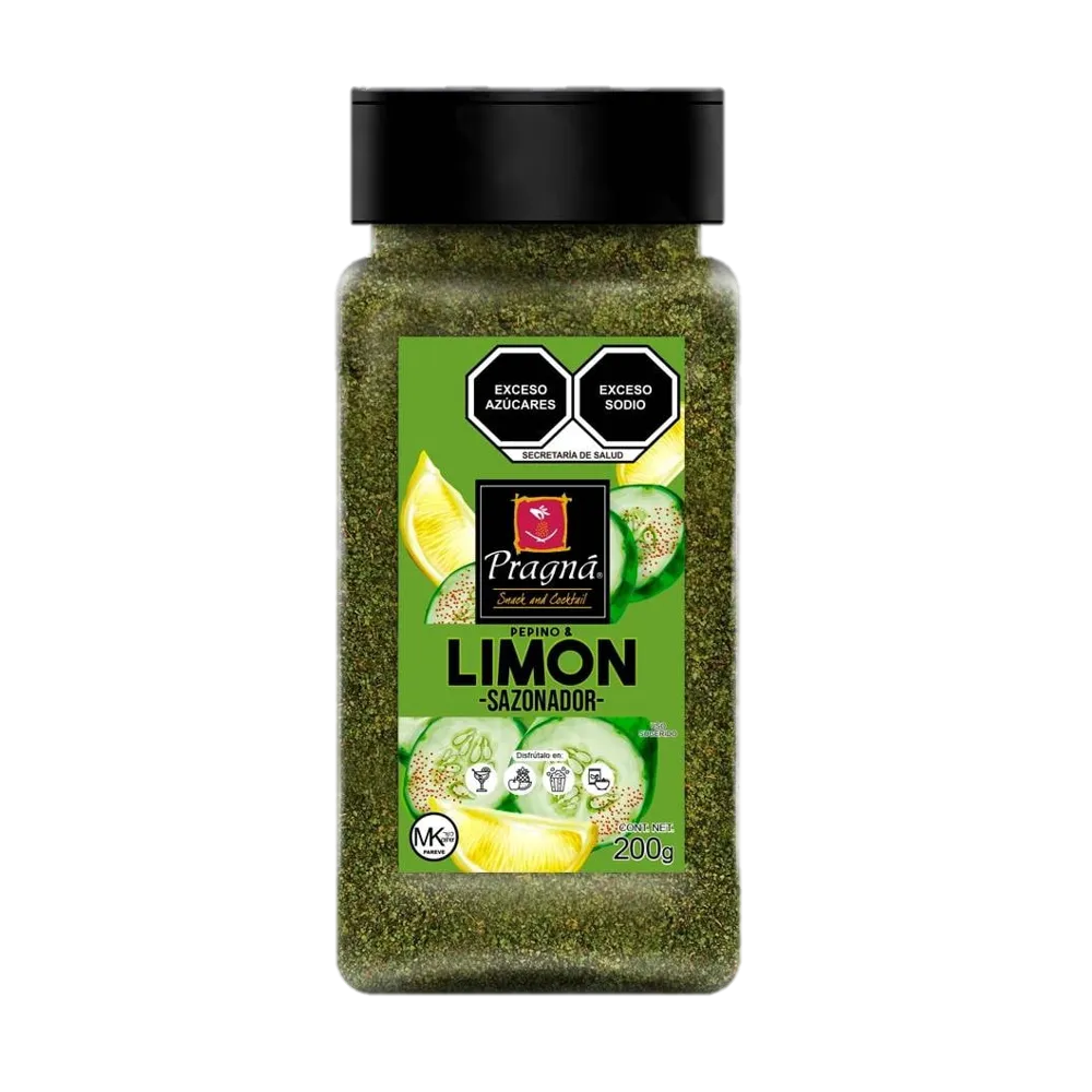 Sal Coctelera De Pepino Y Limon Pragna 200 g