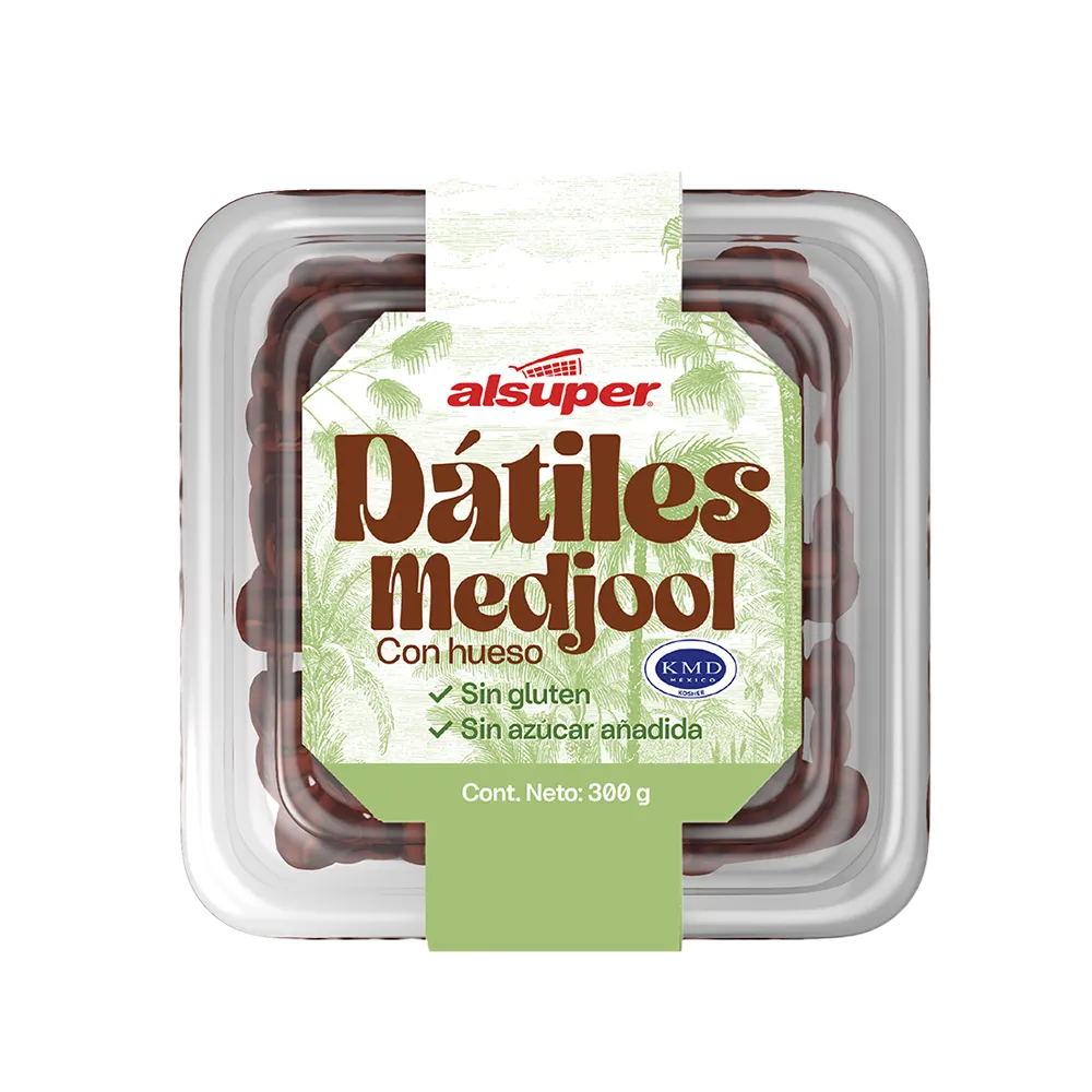 Datil Con Hueso Medjool Natural Alsuper 300 g