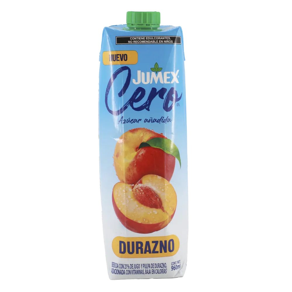 Bebida De Sabor Durazno Jumex 0% 960 Ml