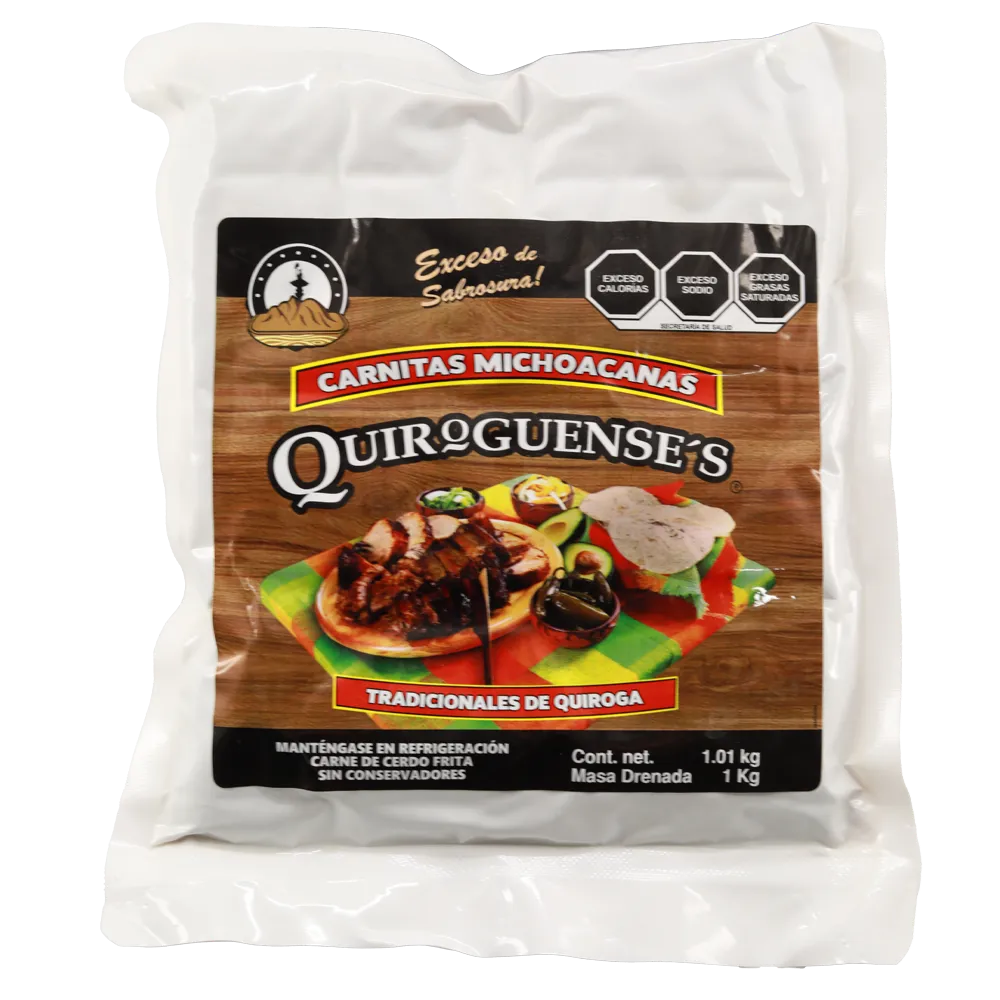 CARNITAS DE CERDO ESTILO MICHOACAN QUIROGUENSES 1 KILOGRAM