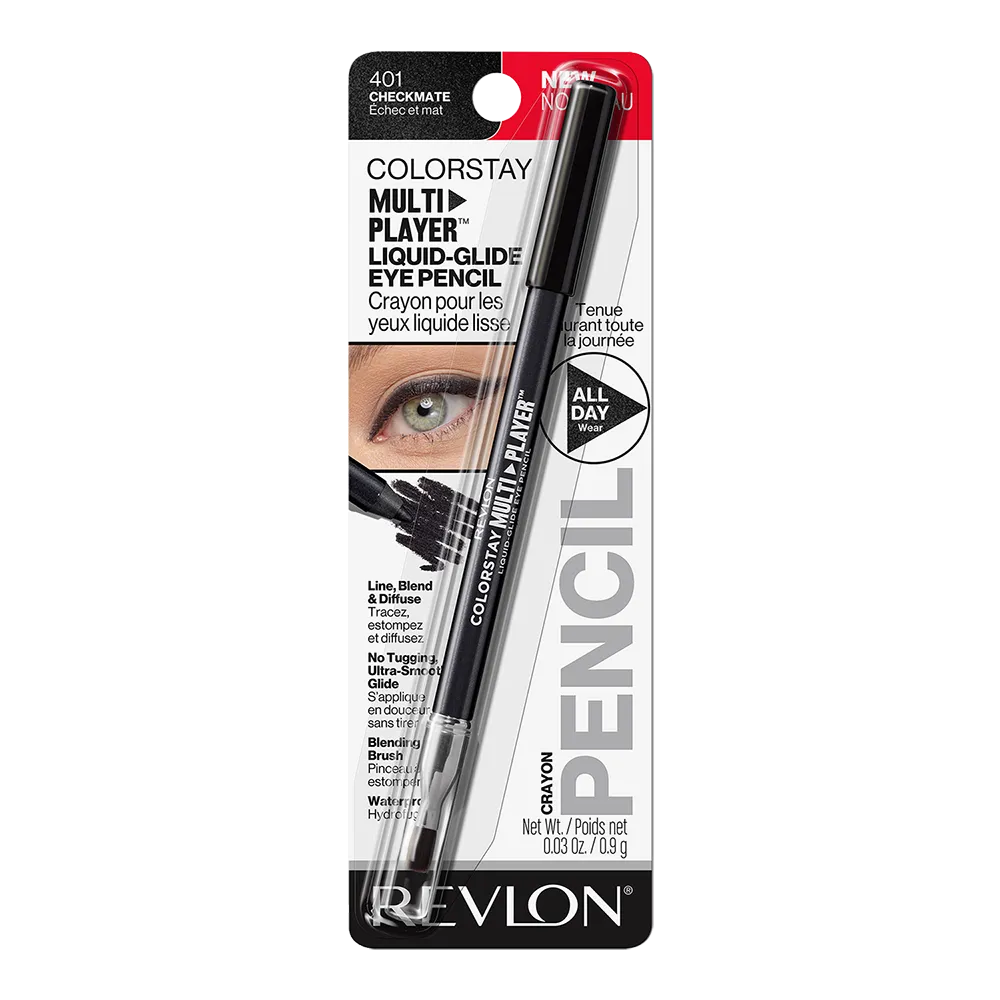 Delineador Liquido Para Ojos Multiplayer Liquid Gl Black Revlon 09 g