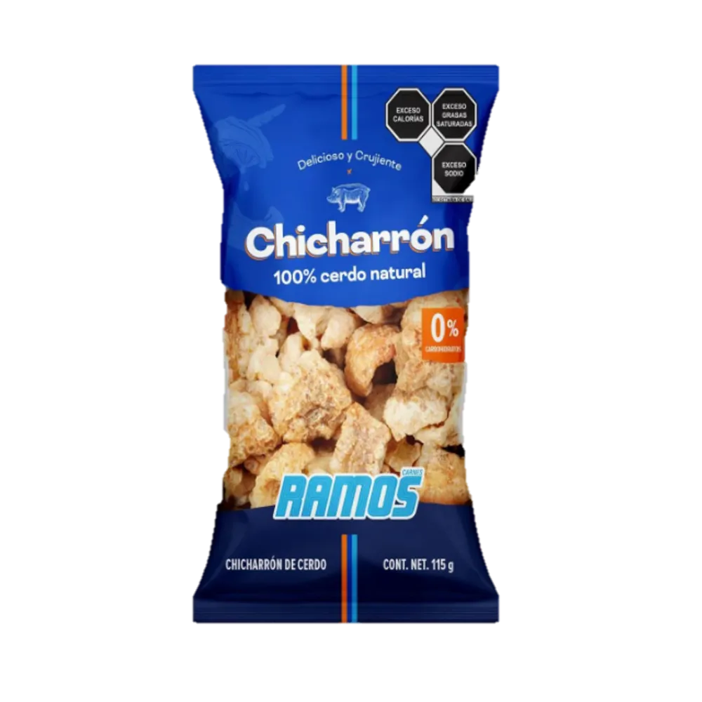 Chicharron De Cerdo Natural Ramos 115 g