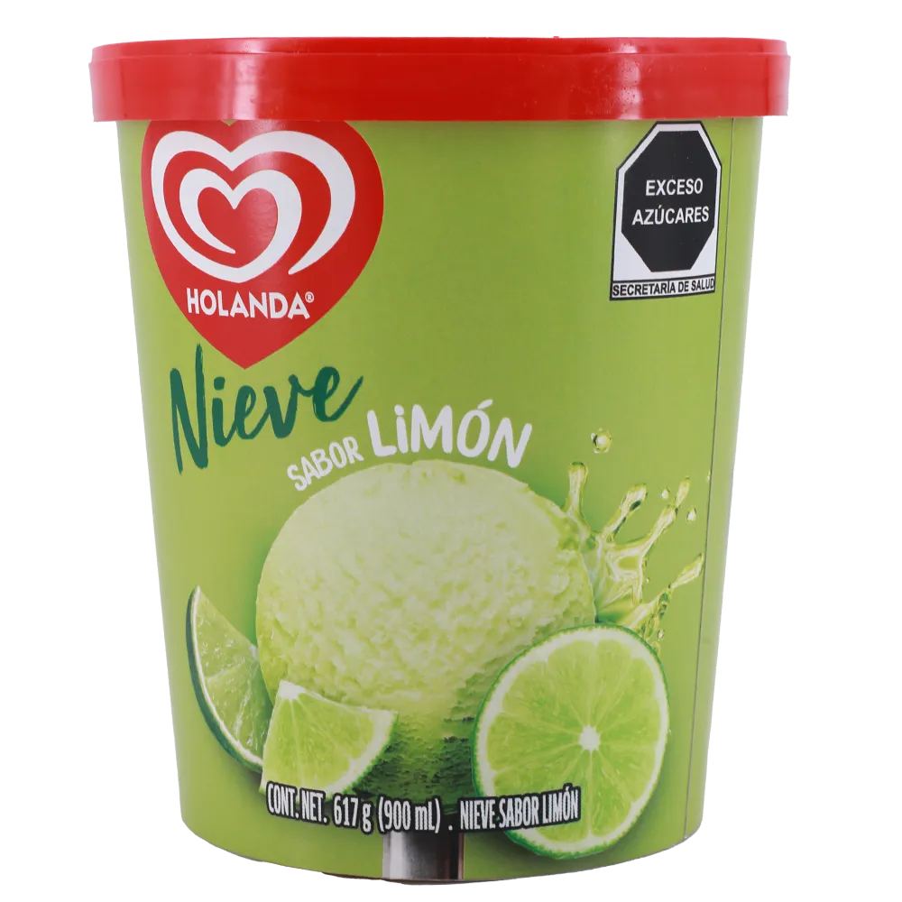 Nieve Sabor Limón Holanda 900 Ml