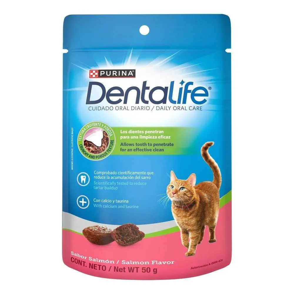 Alimento Seco para Gato Dentalife Salmon Dentalife 50 g
