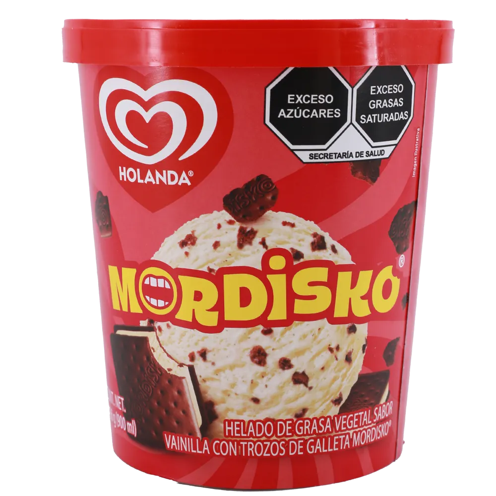 Helado Mordisko Holanda 900 Ml