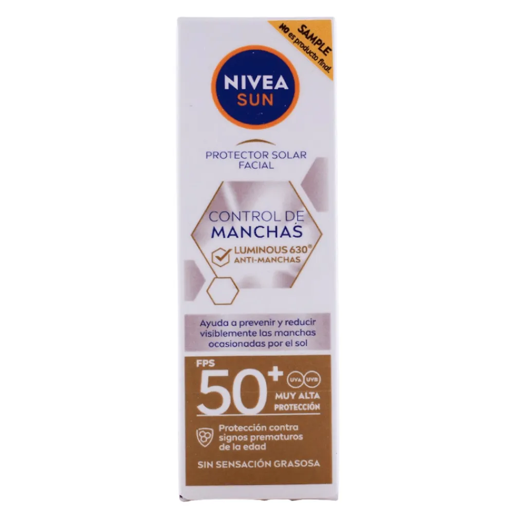 Protector Solar Facial Fps 50 Luminous Nivea Sun 40 Ml