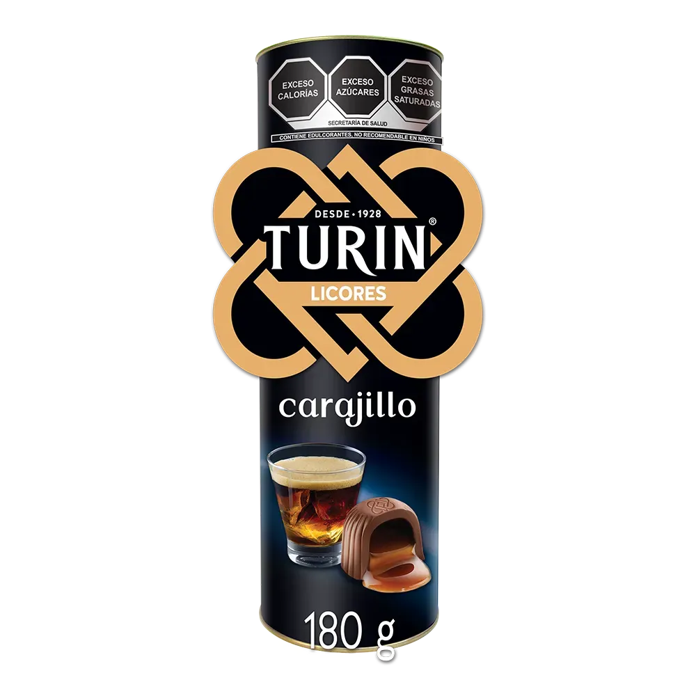 Tubo Chocolates Carajillo Turin 180 g
