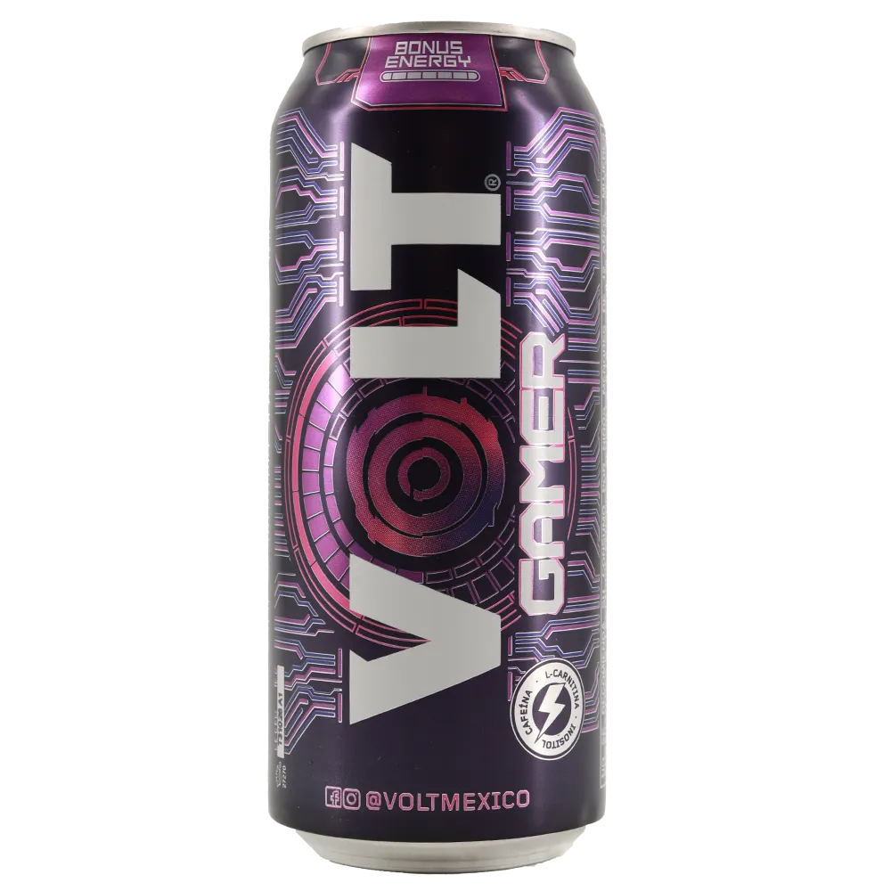 Bebida Energetica Gamer Volt 473 Ml
