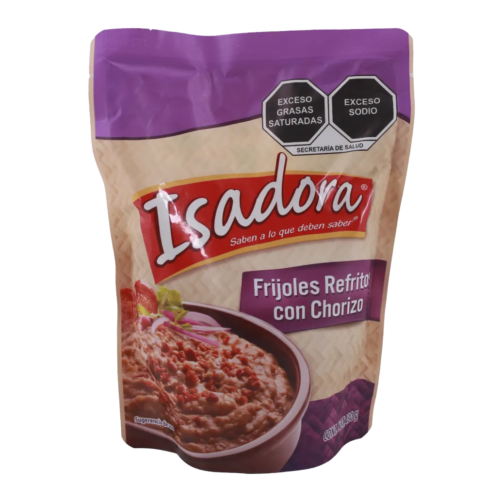 Frijoles Refritos Con Chorizo Isadora 430 g