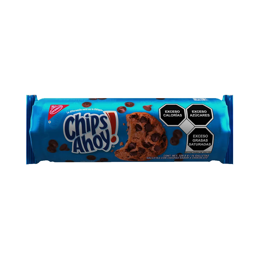 Galletas Chips Ahoy Nabisco 127.8 g
