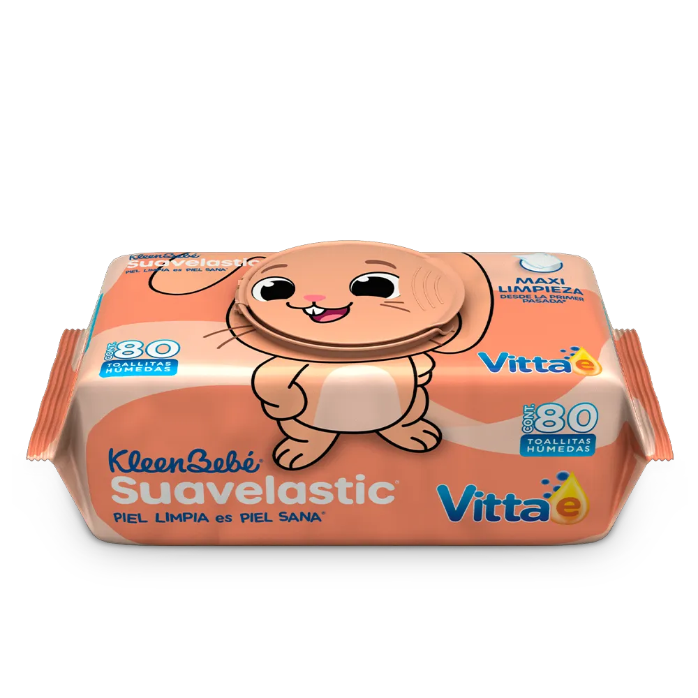 Toallitas Humedas Vita E Suavelastic 80 Pza