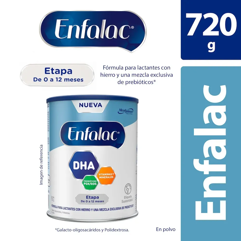 Fórmula infantil Enfalac 0 a 12 meses 720 g