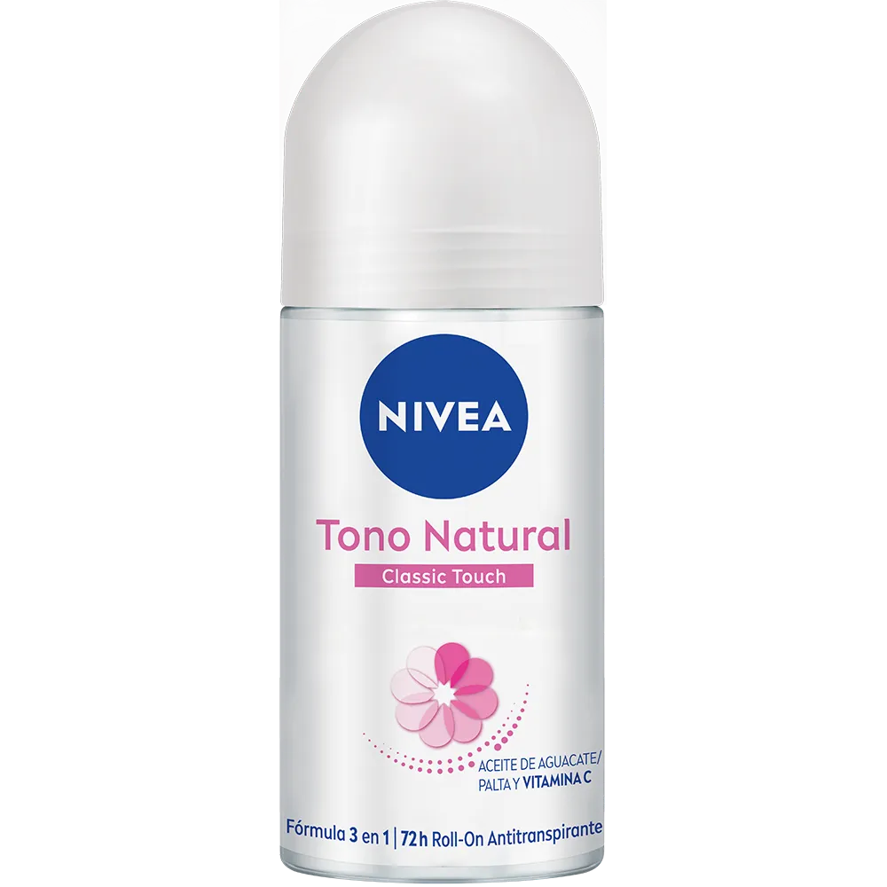Antitranspirante Roll-On Tono Natural Nivea 50 Ml
