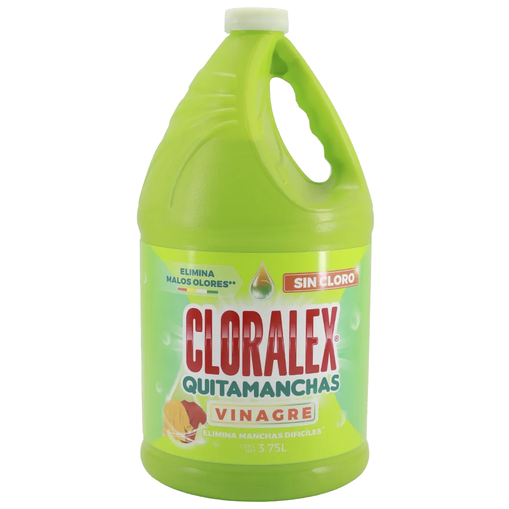 Removedor Quitamanchas Liquido con vinagre Cloralex 3.75 lt
